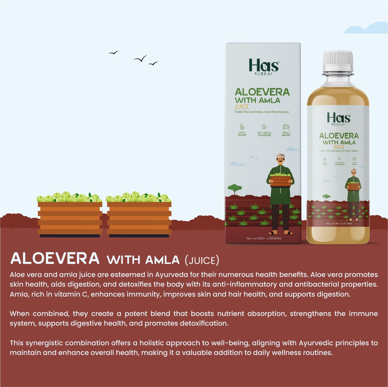 ALOEVERA WITH AMLA JUICE