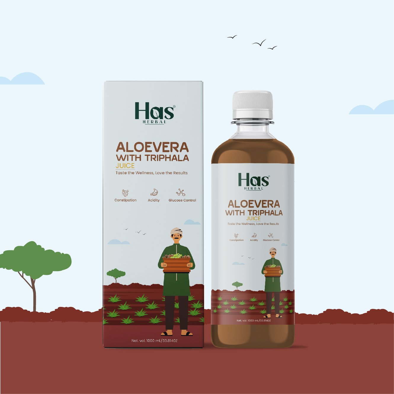 ALOEVERA WITH TRIPHALA JUICE